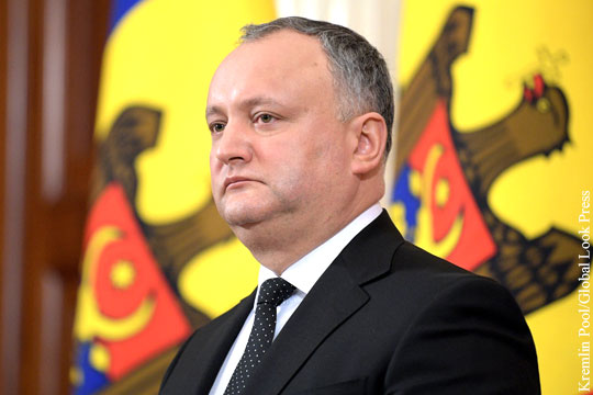 Додон предостерег Молдавию от выхода из СНГ