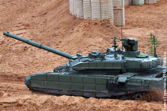 Названы сроки поставок в войска нового танка Т-90М