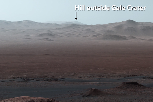 Опубликована панорамная съемка Марса