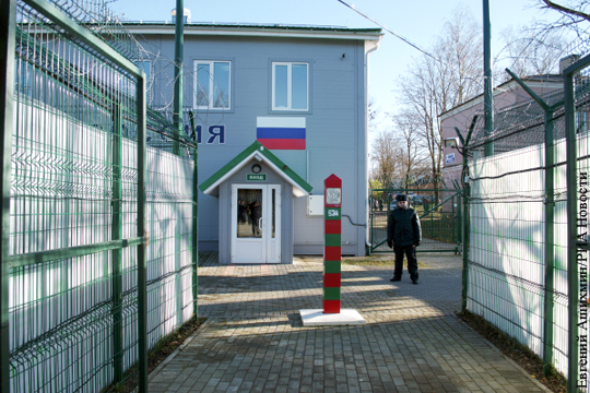 Эстония завершила разметку сухопутной границы с Россией