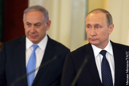 Путин и Нетаньяху обсудили авианалеты Израиля на Сирию