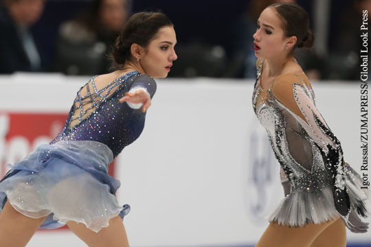 Российские фигуристы гарантировали себе серебро командного турнира Олимпиады