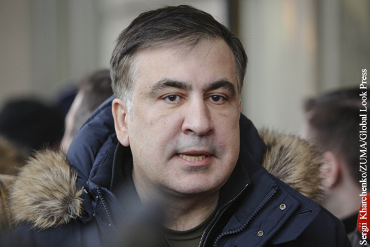Саакашвили вылетел с Украины