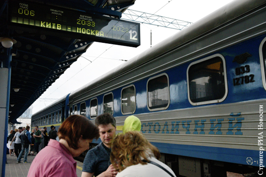 «Украинские железные дороги» смогли хорошо заработать с помощью России