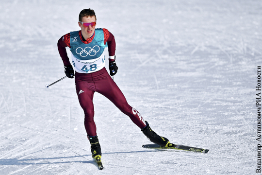 Российский лыжник выиграл бронзу на Олимпиаде