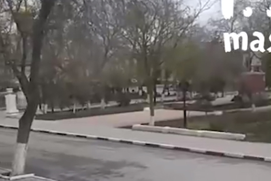 Опубликовано видео с места стрельбы в Кизляре