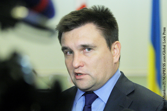 Климкин назвал условия ввода миротворцев в Донбасс