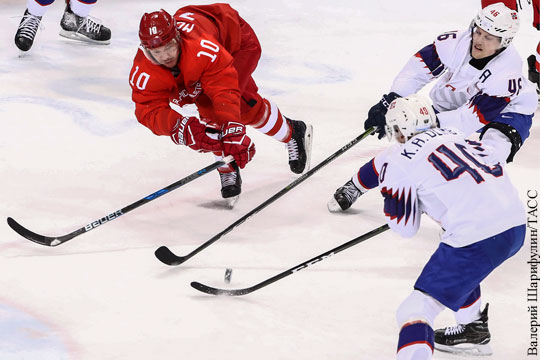 Норвегия попыталась догнать россиян в хоккейном четвертьфинале Олимпиады