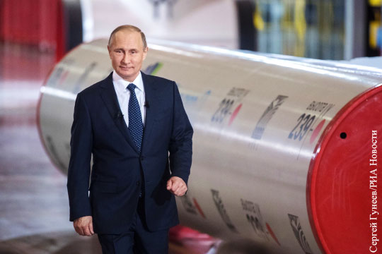Путин высказался о перспективах «Северного потока – 2»