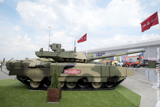 Названы сроки завершения предварительных испытаний танка Т-14 «Армата»