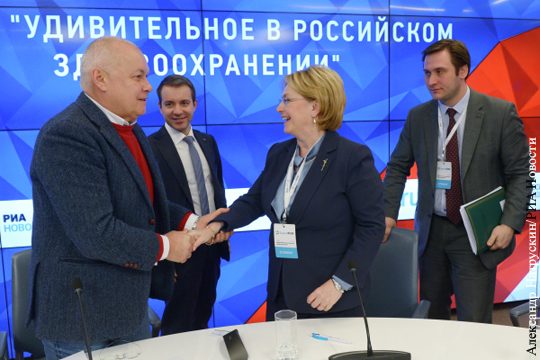 Министр Скворцова рассказала о «многом удивительном» в российском здравоохранении