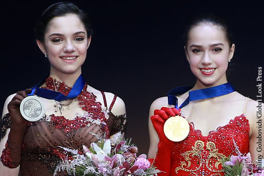 Российские фигуристки завоевали золото и серебро на Олимпиаде