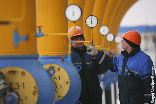 Газпром выполнил требование Украины по поставкам газа в ЛДНР