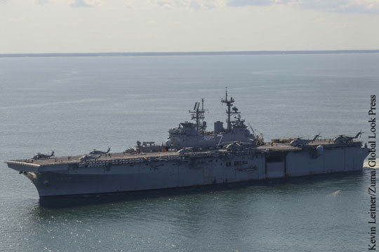 Десантные корабли ВМС США вошли в Средиземное море