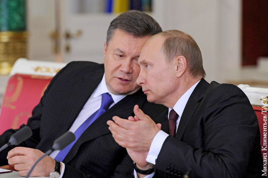 Опубликовано письмо Януковича к Путину