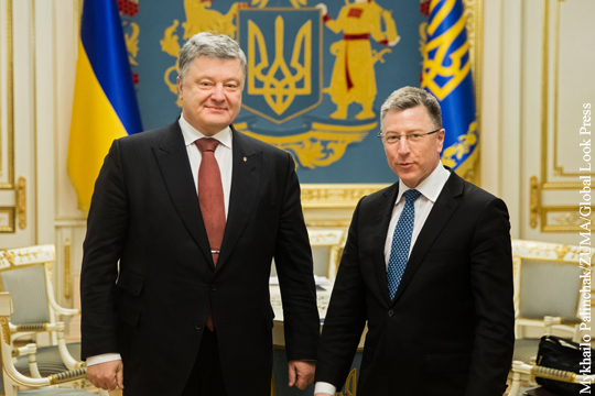 Волкер толкает Киев к военной авантюре