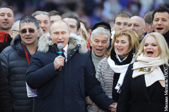 Звезды рассказали о митинге «За сильную Россию!» в поддержку Путина