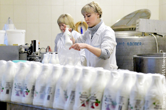 Введение ограничений на ввоз молока из Белоруссии отложено
