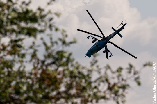 ВСУ отправили к линии соприкосновения боевые вертолеты