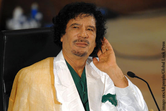 С замороженных счетов Каддафи пропали миллиарды евро