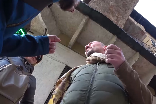 Украинский «десантник» опубликовал видео нападения на Шейнина