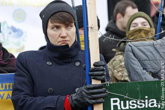 Савченко обвинили в побеге в Россию