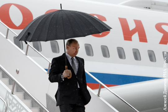Путин прибыл в Дагестан
