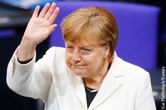 Меркель в четвертый раз избрана на пост канцлера Германии