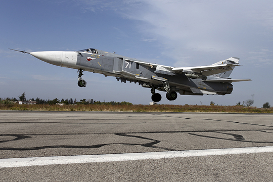 Сирийские боевики сбили Су-24