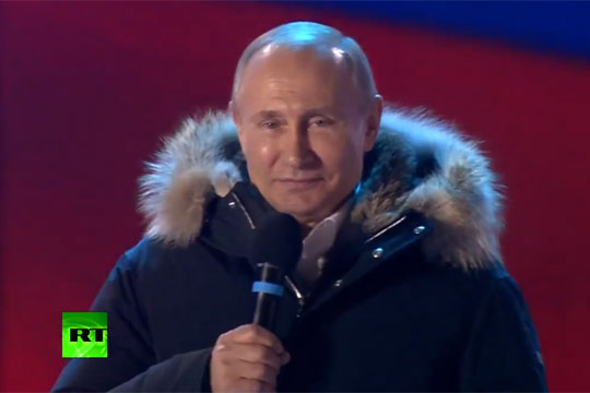 Путин получил на выборах рекордную поддержку россиян