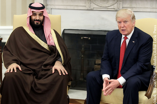 Трамп обсудит с саудовским принцем, как «заставить Россию заплатить»