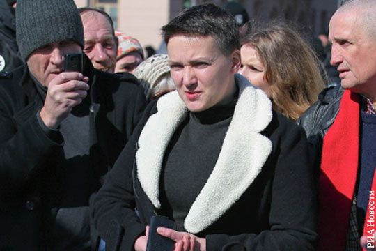Савченко задержали в здании Верховной рады