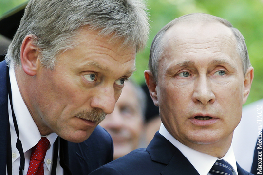 Песков всерьез воспринял критику Путина по поводу «пурги»
