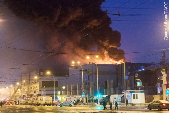 Увеличилось число погибших при пожаре в кемеровском ТЦ