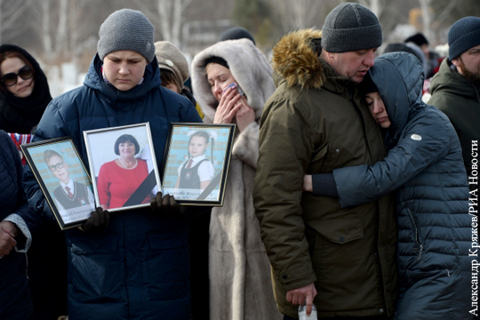 Власти Кемерово прокомментировали сообщения о якобы 78 погибших при пожаре