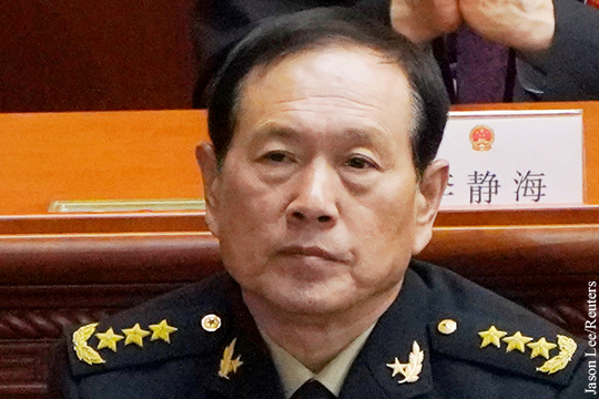 Министр обороны Китая выразил Шойгу поддержку