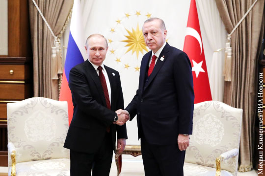 Путин согласен обсуждать продажу Турции технологии производства С-400