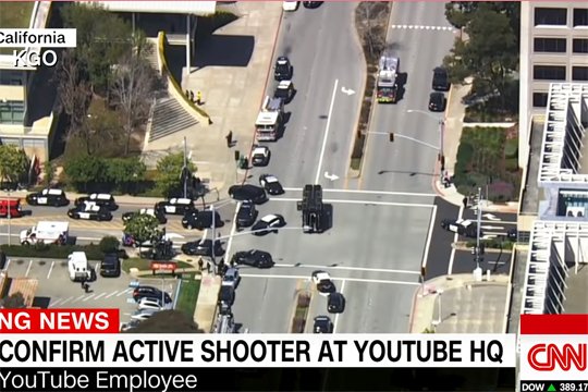 На штаб-квартиру YouTube в Калифорнии совершено нападение, есть раненые