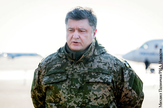Порошенко заявил о смене формата военной операции в Донбассе