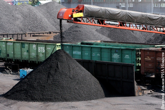 Россия осталась крупнейшим импортером угля на Украину