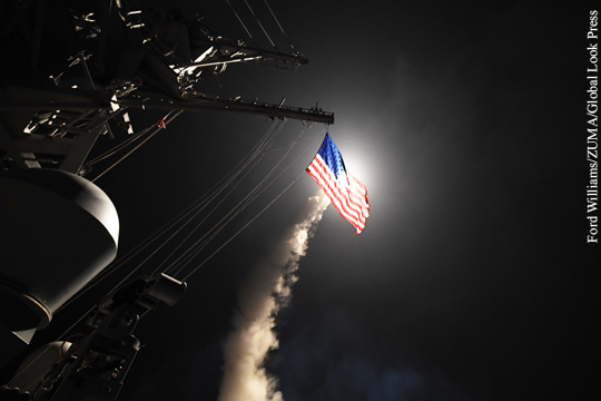 Спрогнозирована сила удара США по Сирии