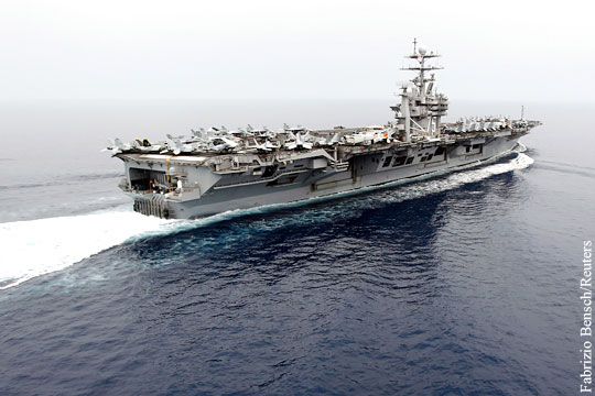 Появились сведения об отправке ударной группы ВМС США к берегам Сирии