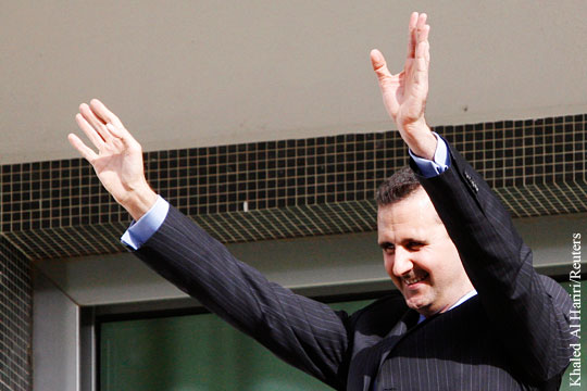 Опровергнуто бегство Асада из Сирии в Иран