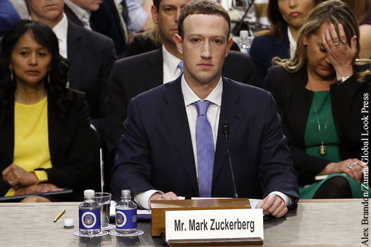 Цукерберг заявил о «гонке вооружений» между Facebook и Россией
