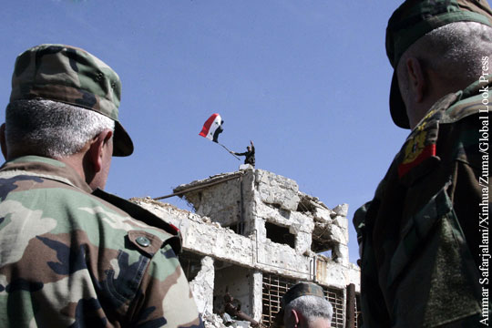 Сирийские войска вернули контроль над всей Восточной Гутой