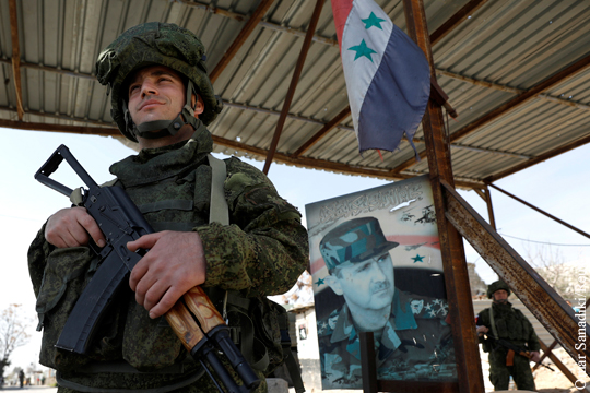 В сирийскую Думу вошла российская военная полиция
