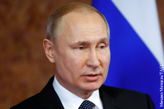Путин прокомментировал удары Запада по Сирии