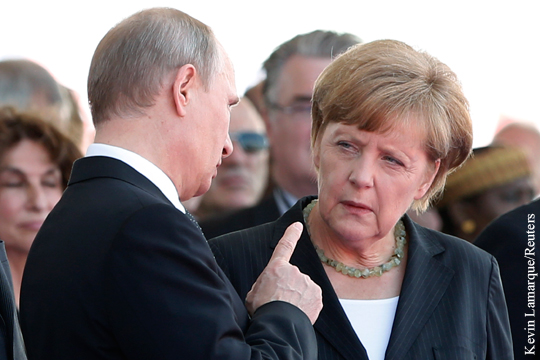 Путин в разговоре с Меркель резко осудил ракетный удар по Сирии