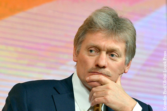 Кремль прокомментировал возможную приостановку новых санкций США