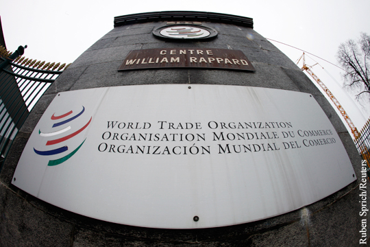 Россия потребовала в ВТО компенсаций от США